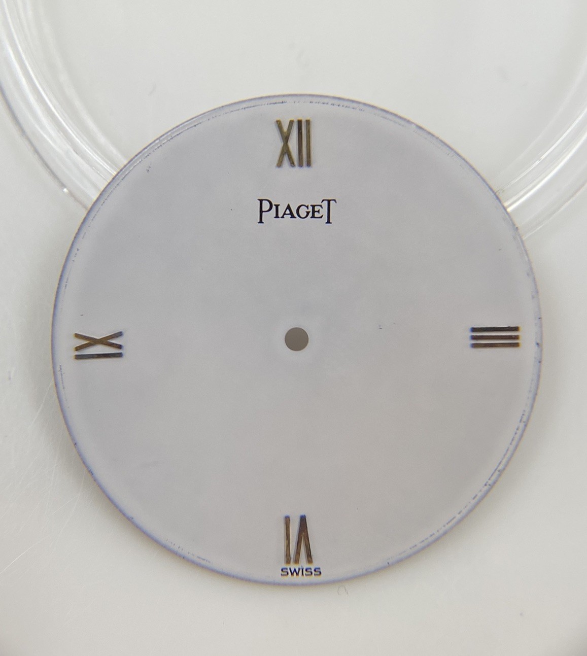 Original Piaget 8065 Cal. 857P White/Gold Roman Numeral 27mm Dial