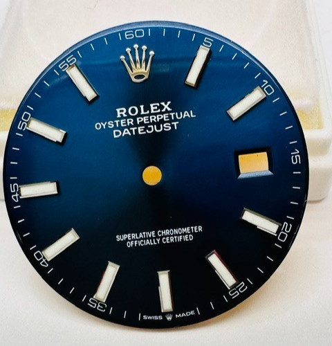 Original Rolex DateJust Dial 126300 Blue