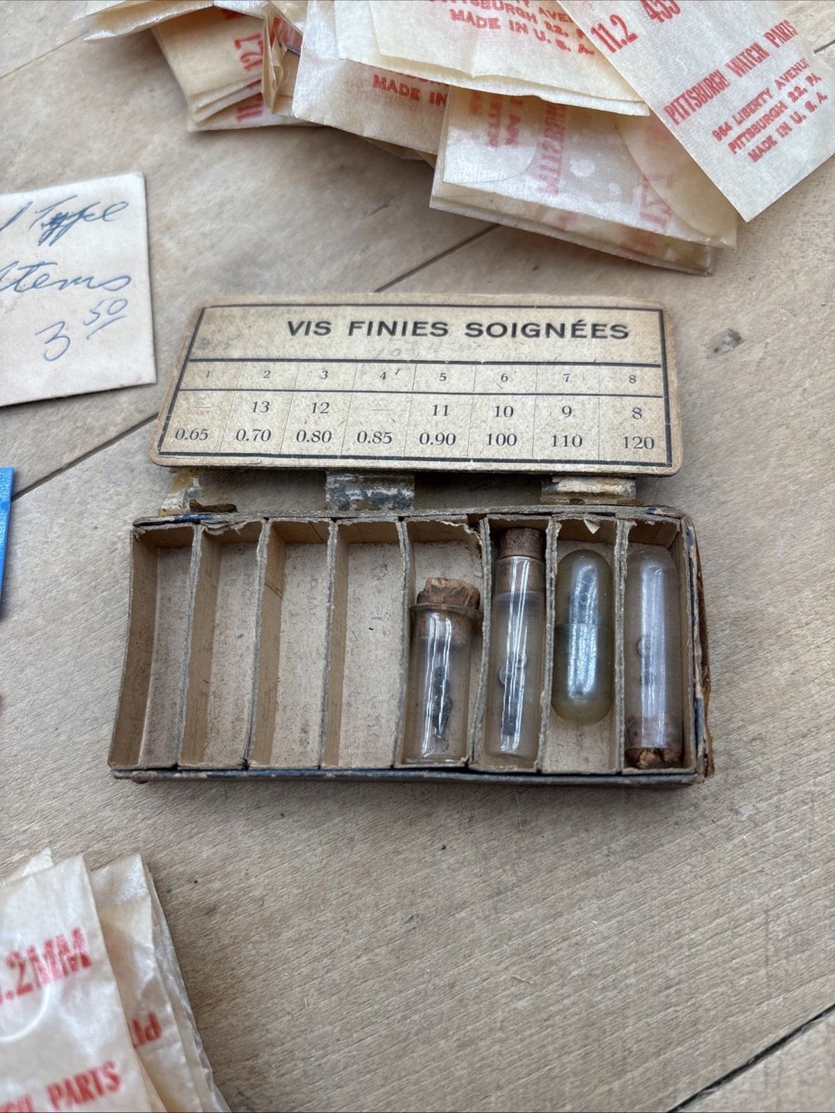 Vintage Watch Parts Staffs Stems Click Springs Domes Yoke Bridges More
