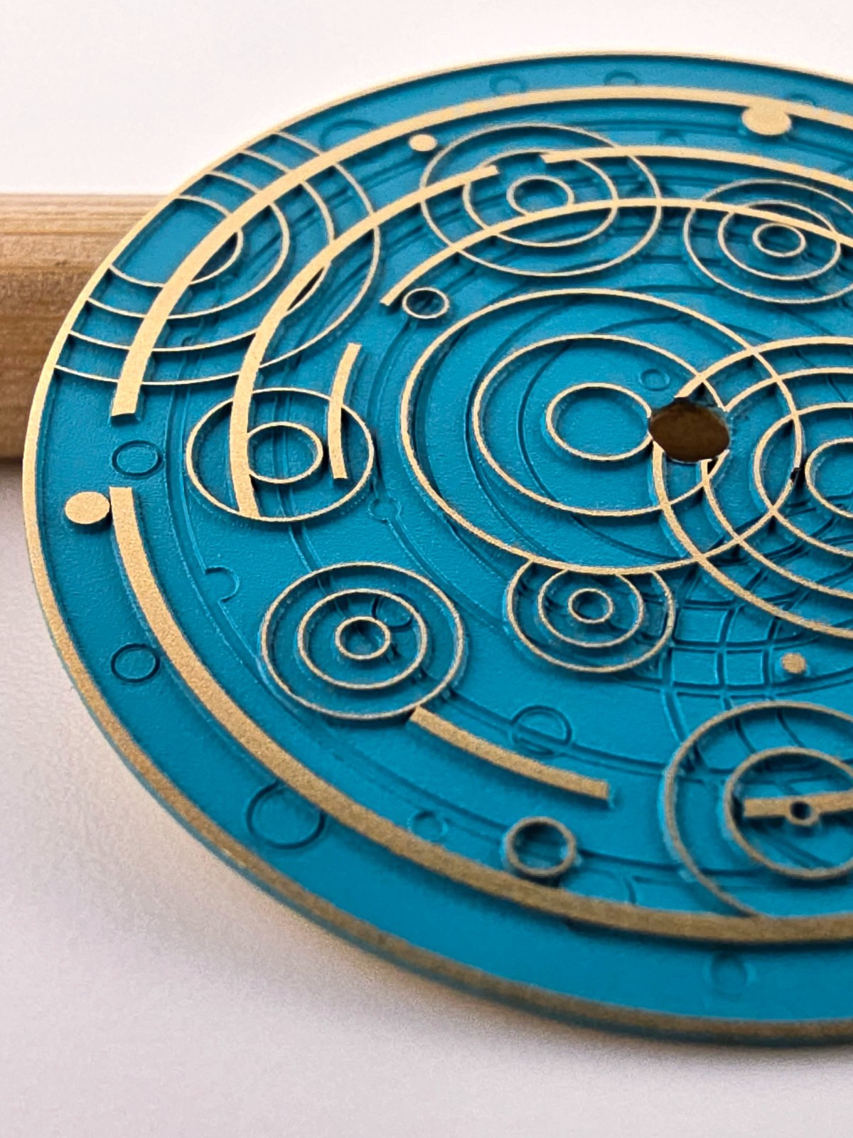 Custom-Made Laser Engraved Watch Dial | RAIN- Order any designsize