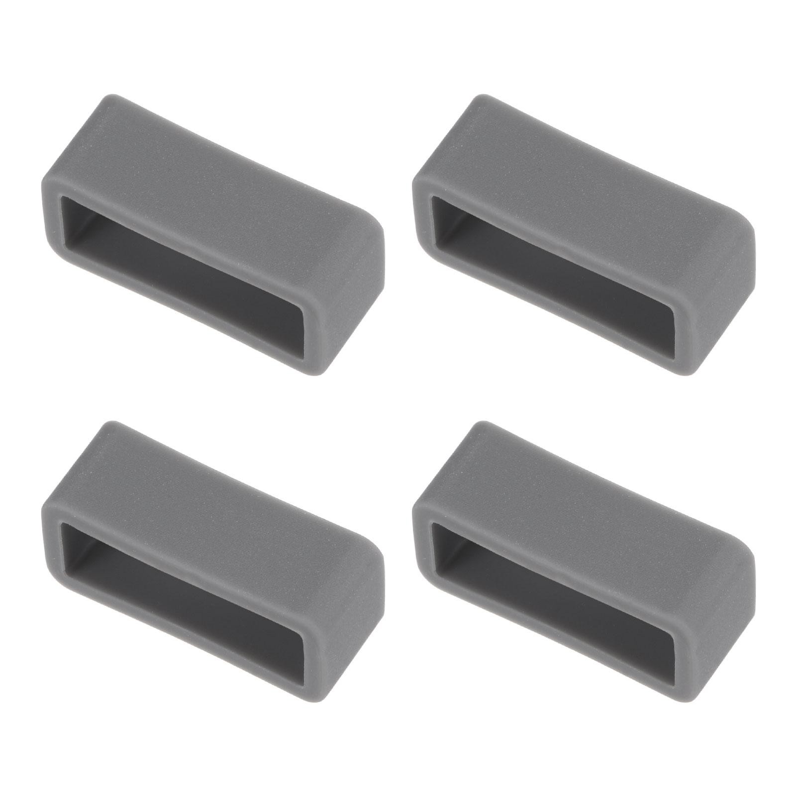 Slots strap watch, for 18mm strap watch, deep gray 4pcs