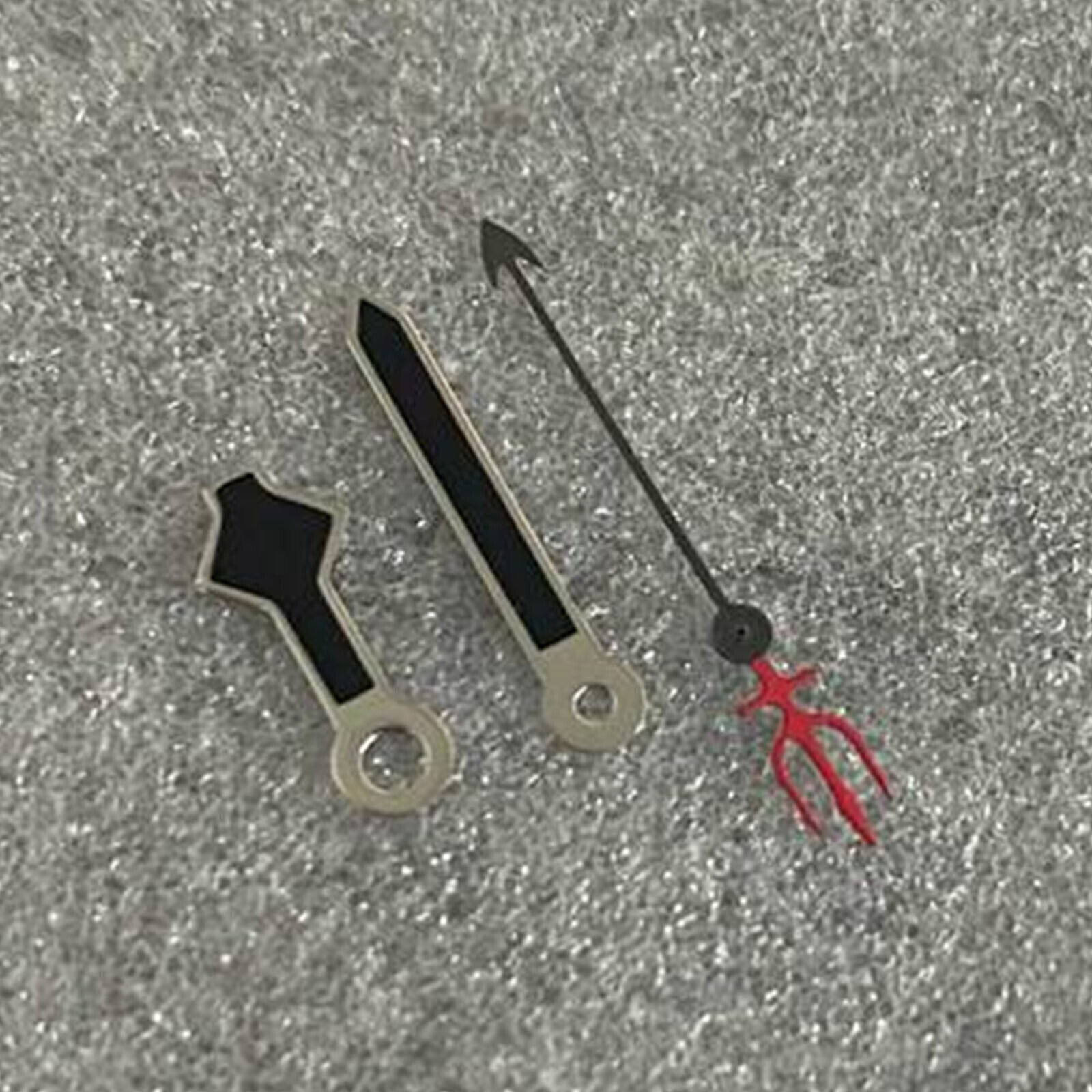 Silver Second Hands No Luminous Watch Pointer for NH35/NH36/4R/7S Watch Movement