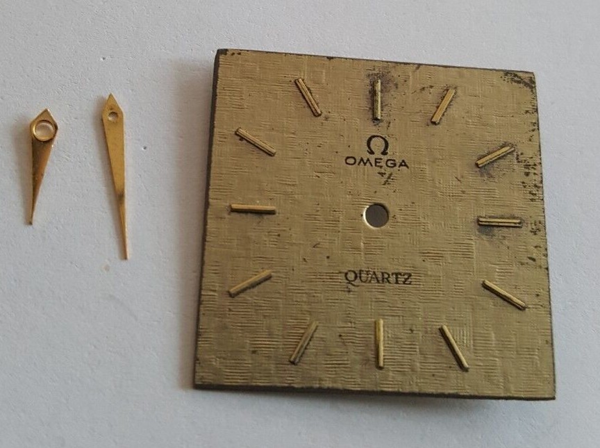 Omega Dial For Caliber 1380 + Hour and Minute Hands