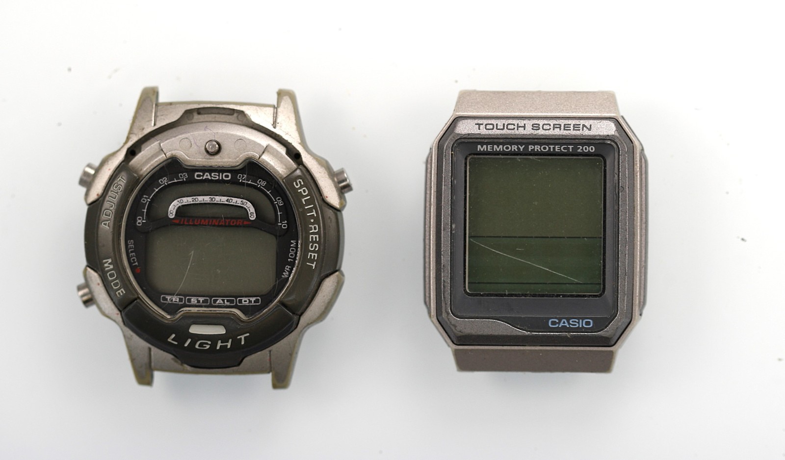 Casio Watch Men W-729H VDB-200 Touch Screen Battery Water Res Quartz NON WORKING