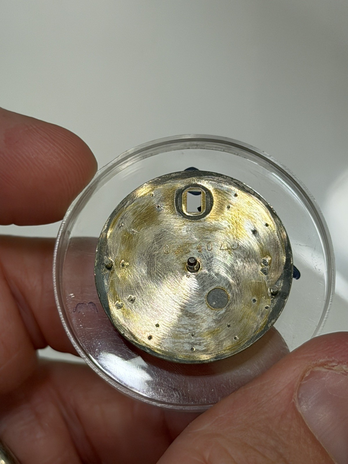 Rolex OEM Datejust Black SigmaStick Dial for Gold 1600-1603