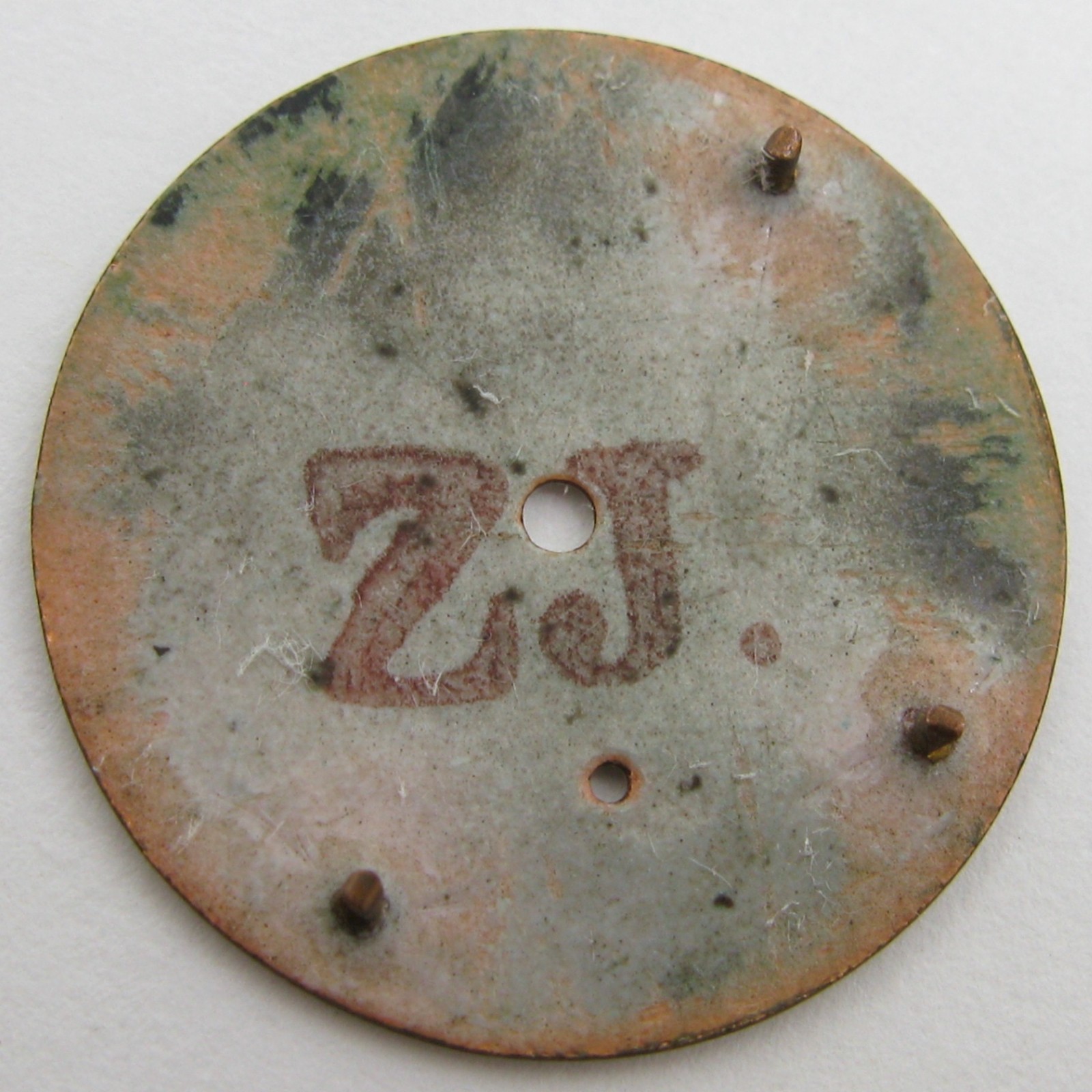 Vintage Porcelain Tiffany & Co. Watch Dial ø 22.9 mm