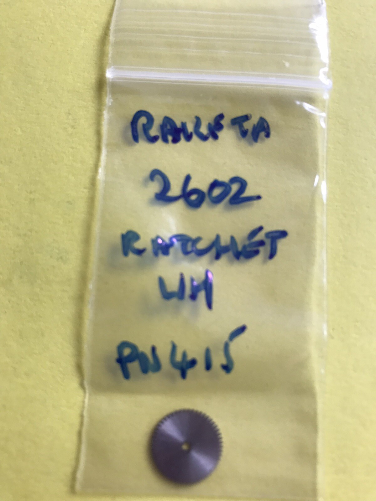 RAKETA, WOSTOK, ZIM 2601/ 2602/2603/2605/2608 Ratchet Wheel