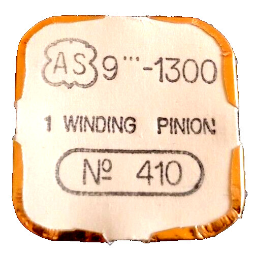 AS 1300 Winding Pinion watch part #410 A. Schild