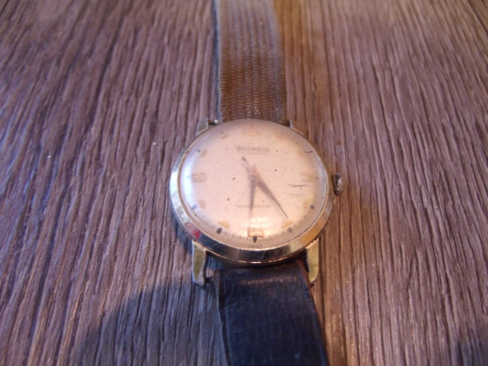 COLLECTIBLE WESTCLOX AUTOMATIC MEN’S WRISTWATCH FOR PARTS OR REPAIR