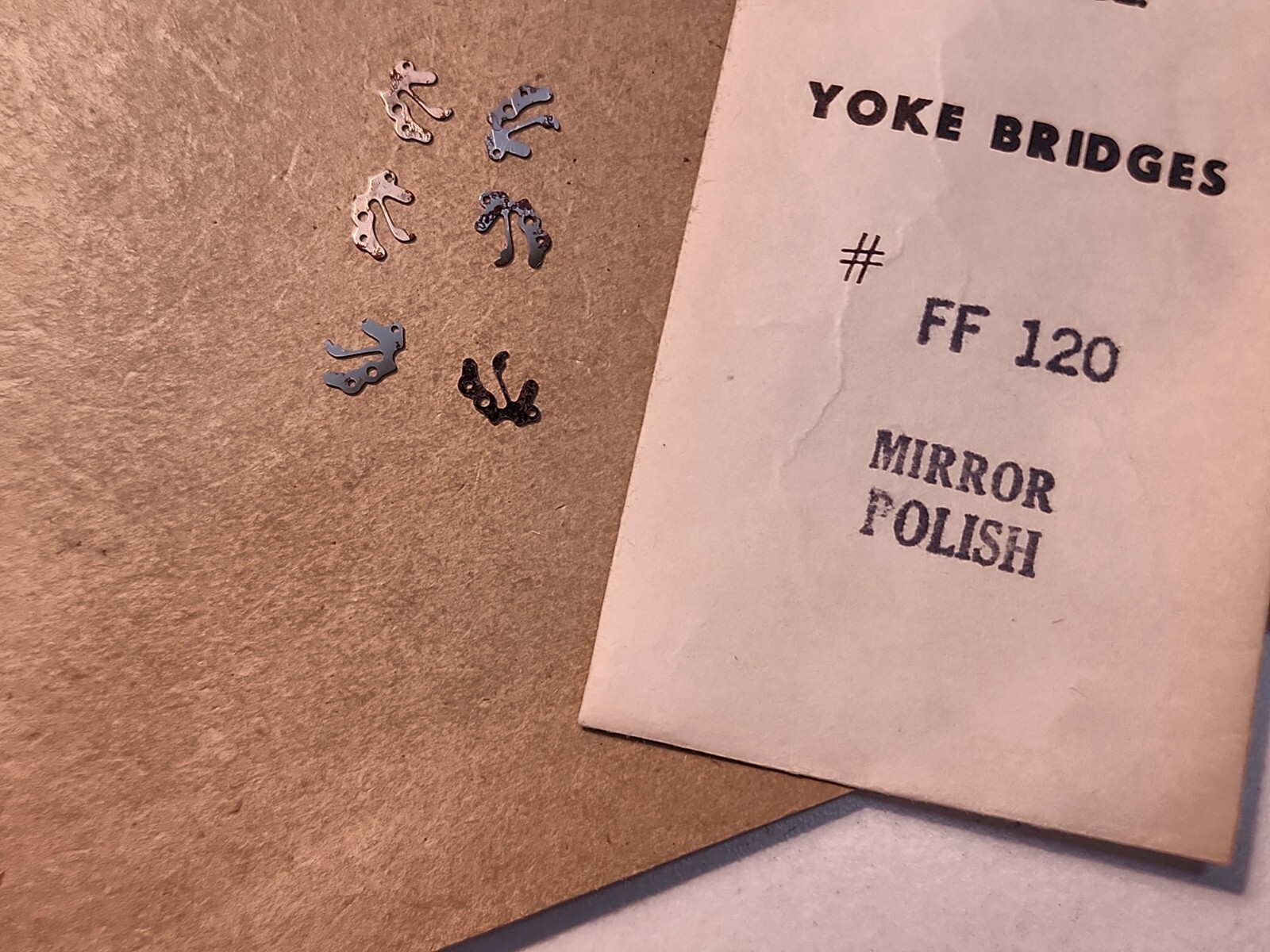Lot Of 6 NOS FF 120 Yoke Bridges