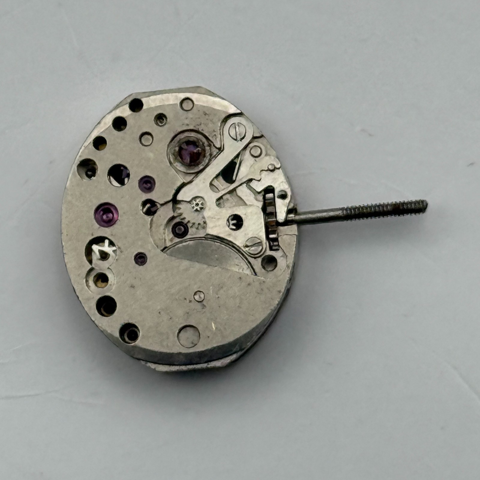PUW 1175 Watch Movement Elgin Watch 17J Swiss Manual Wind Parts Repair 12.9mm