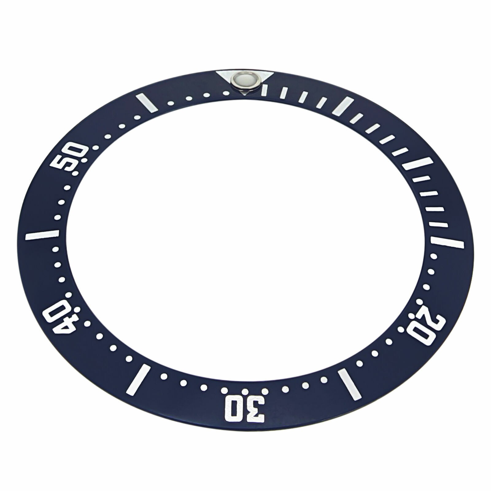 Blue Replacement Bezel Insert 35.50mm x 27.50mm Diver Watch