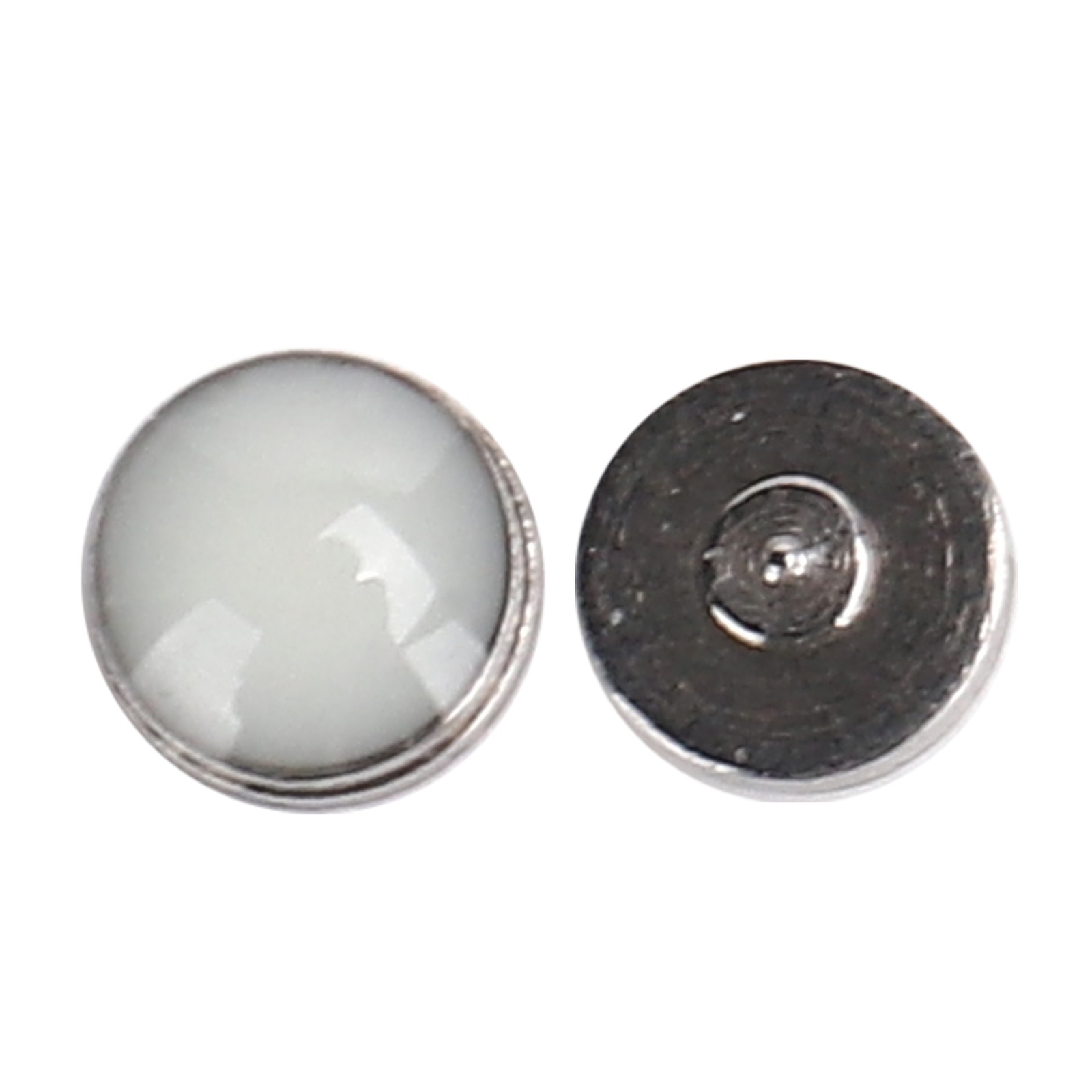10* 2mm Pearl luminous green blue pip bezel insert Dot Silver gold watch Reapir