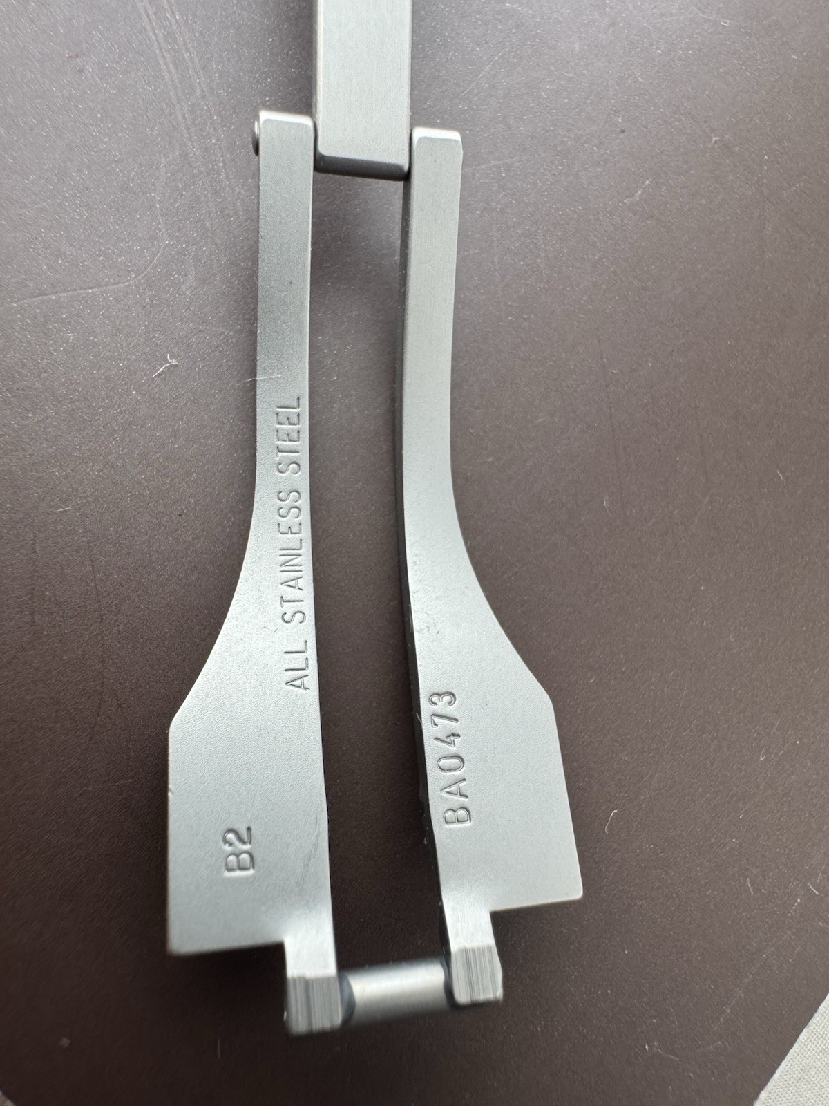 TAG Heuer Watch Folding Buckle 18 mm Stainless Steel Incomplete AUTHENTIC