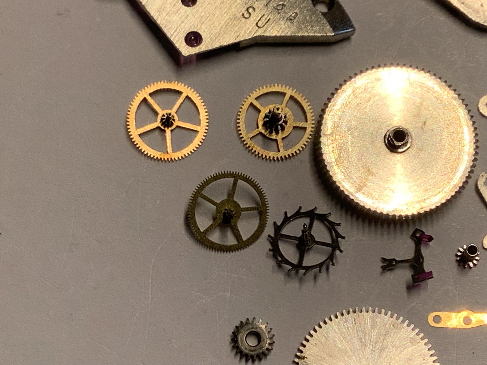 SOVIET WATCH PARTS WOSTOK 2409/2409A REPAIR PACK. 🟥SELECTION 4 with mainspring