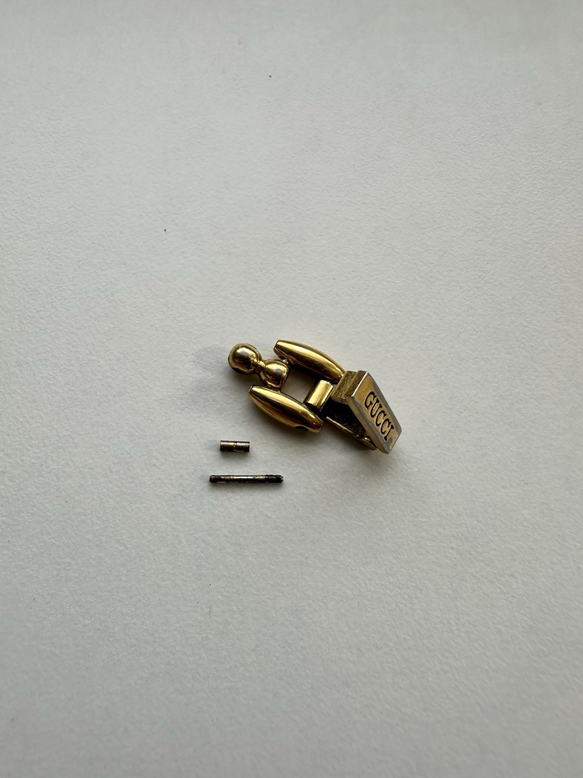 Gucci Bezel Watch 1100,1200,11/12 Rice Link Buckle Clasp/Foldover Clasp