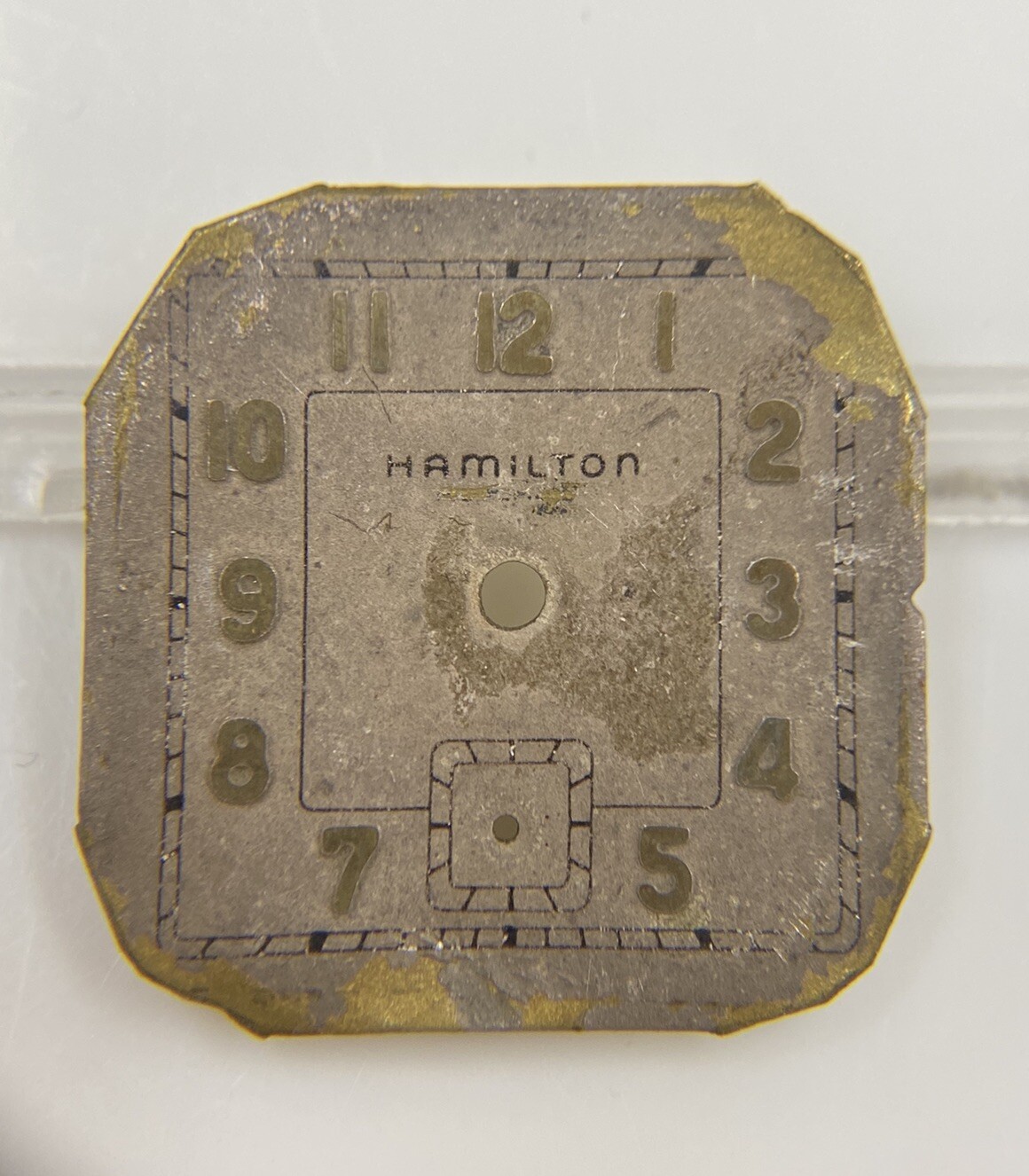 Original Vintage Hamilton Caliber 987F Dial
