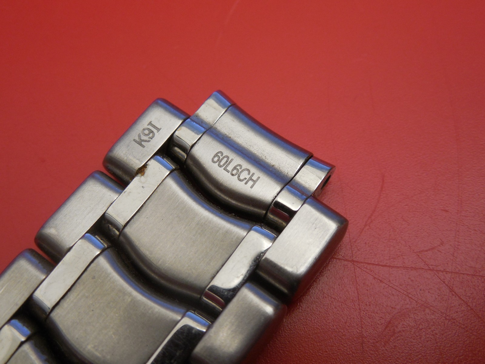 EBEL SOLID STEEL LINK SECTION FOR 22MM 60L6CH 1911 BTR DISCOVERY BAND BRACELET
