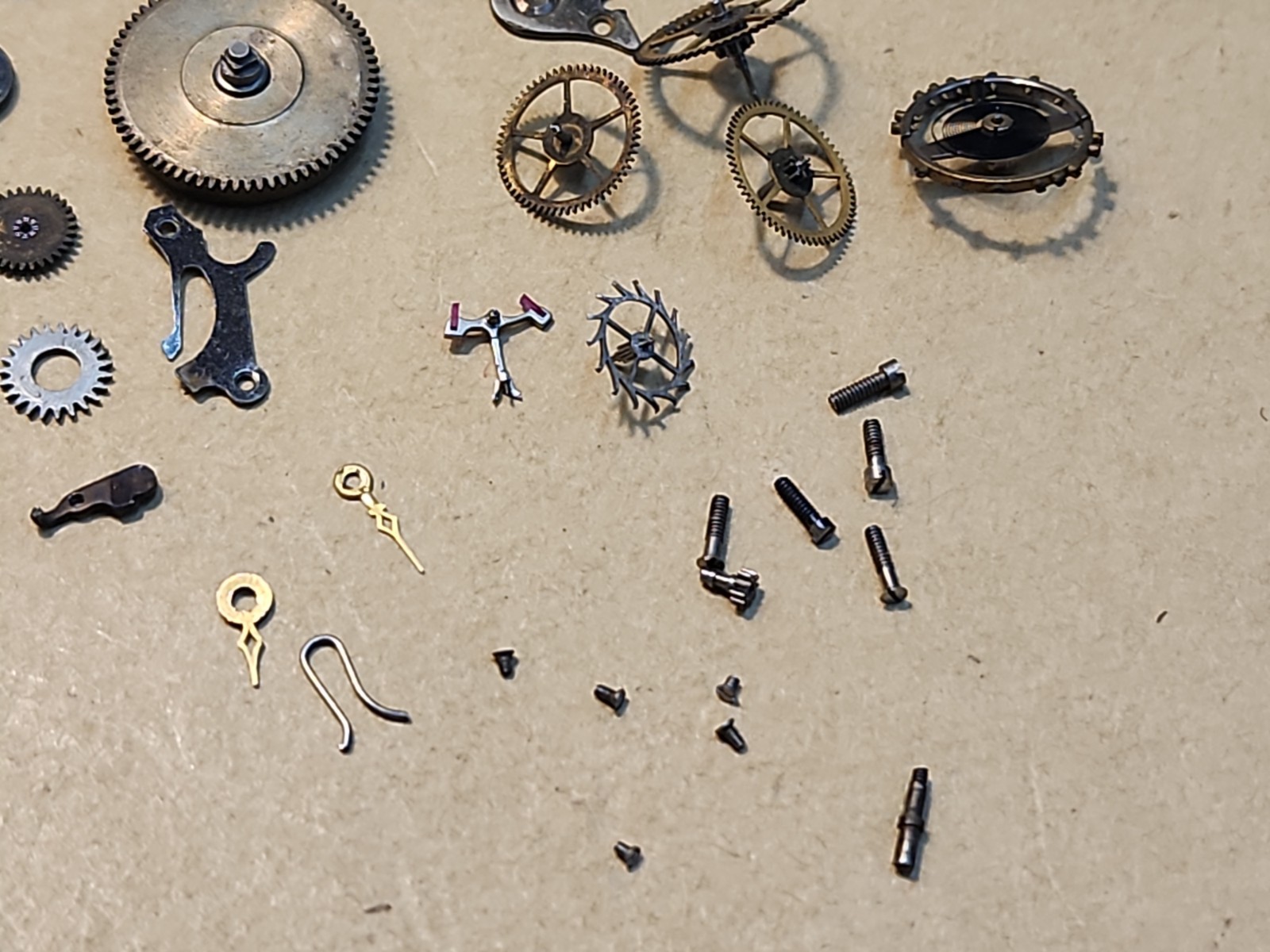 Vintage Tonneau Shape Warwick Swiss 15j 3 Adjustments Movement Parts