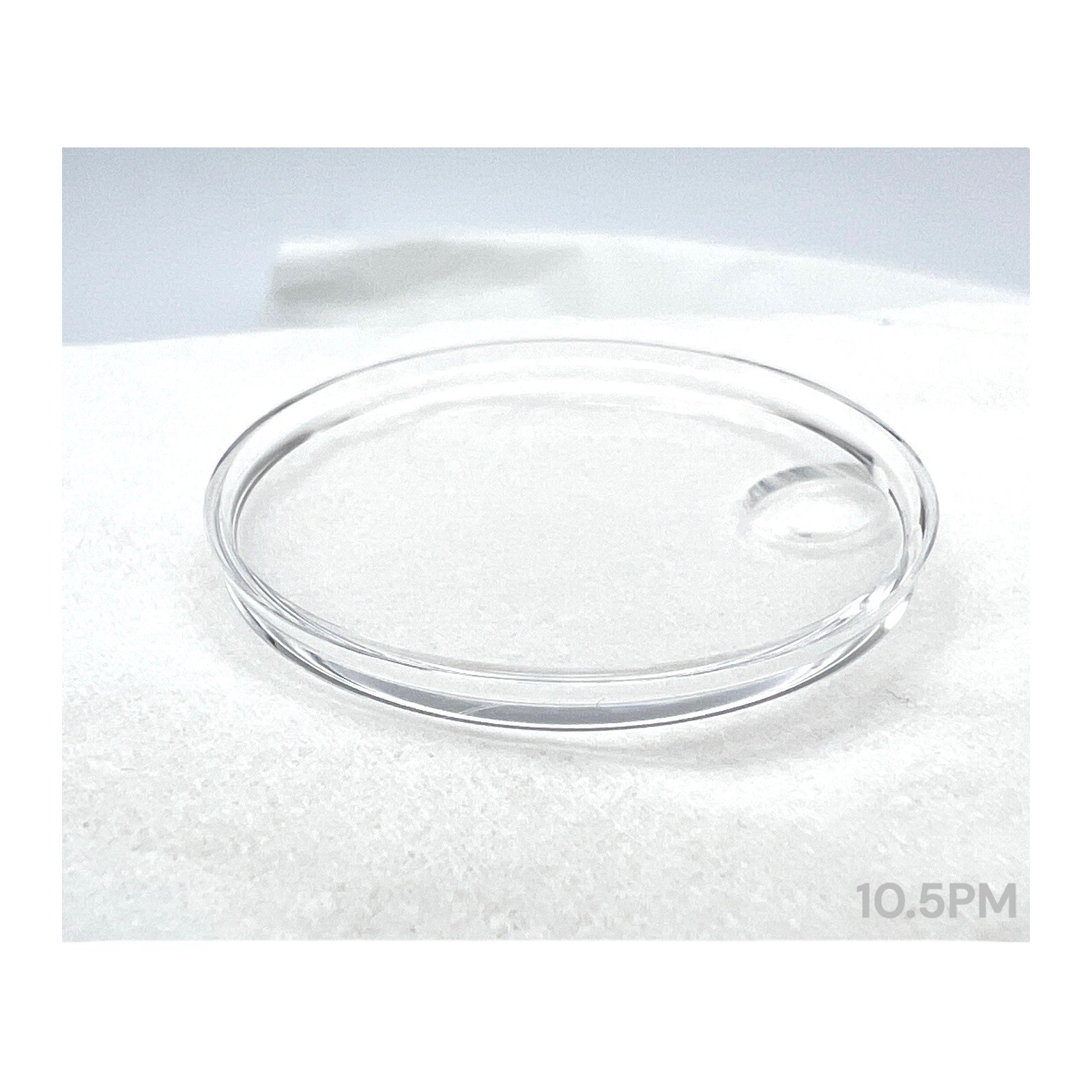 Round Watch Crystal Calendar Stella WECD High Dome Date Magnifier 10.5PM