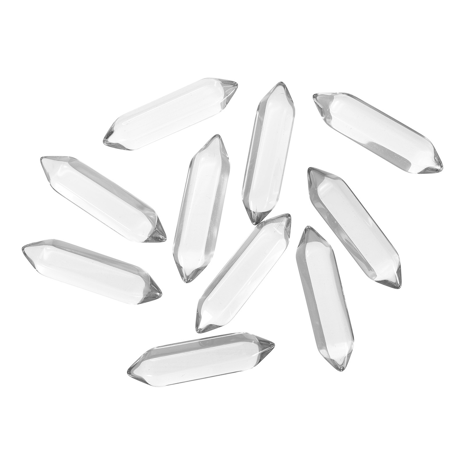 10 Pack White Quartz Crystals Polished Crystals Bulk