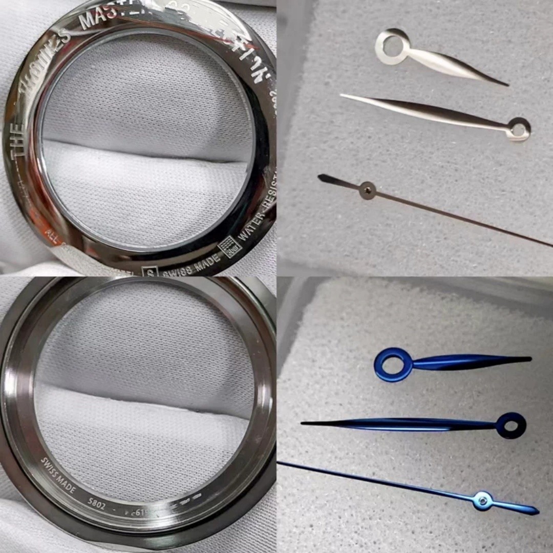40mm DIY Stainless Watch case Kit Case For 2824 2892 SW200 Aftermarket Accessory