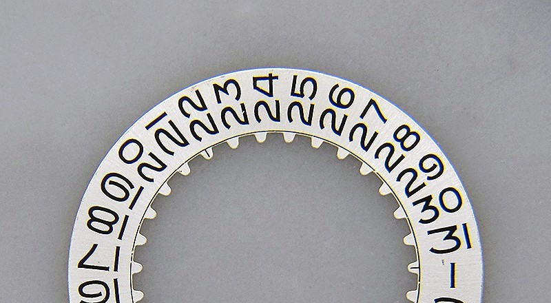 Genuine Rolex Submariner GMT Metallic Silver Date Disc Wheel 1560 1570 1575