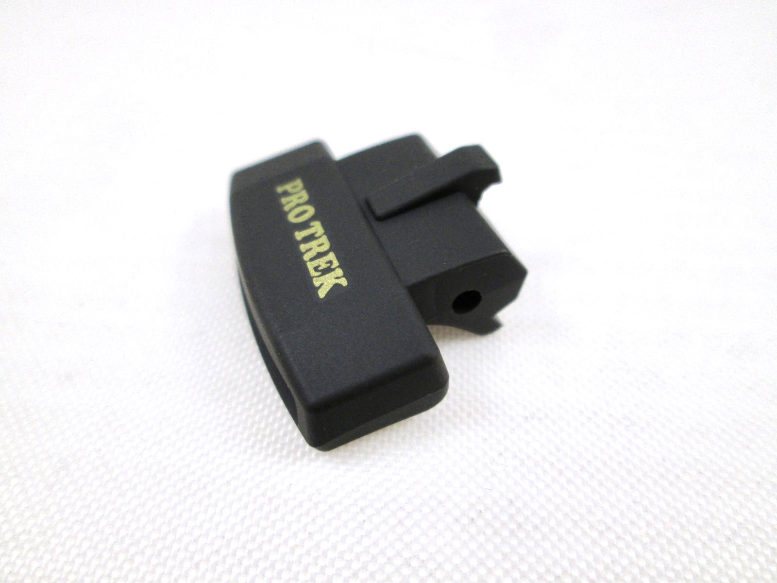 Genuine Casio PRW-3100G PRW-6000SG black resin band bottom cover, end piece @ 6