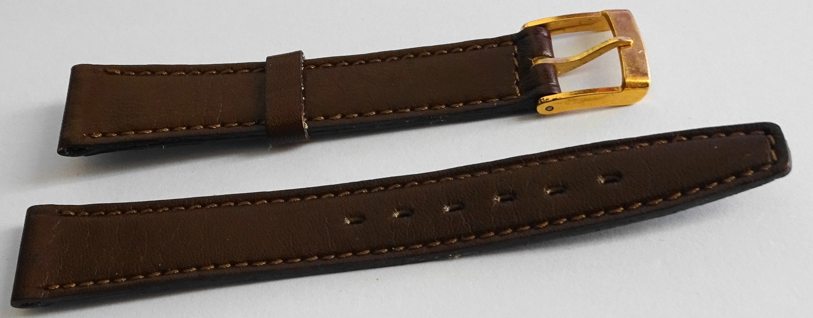 A Brown Dark Watch Bracelet Lip Original Vintage