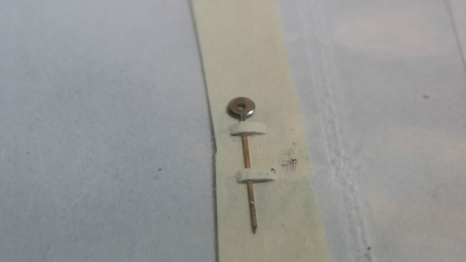 Piaget watch hands, 18K white 9P, 6mm x 9mm hour + minute (1 set per order)