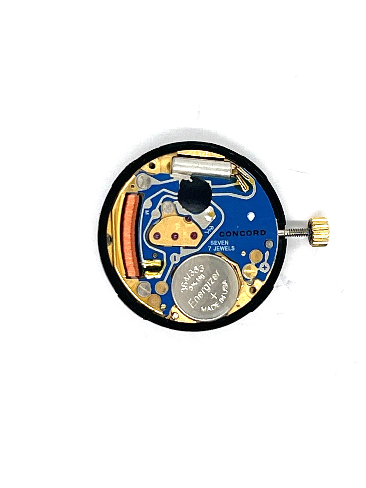 Concord Saratoga Watch Movement 51 73 287 G Working Condition