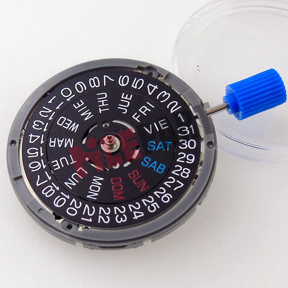 24 Jewels NH36A Automatic Mechanical Movement 3 3.8 o’clock English Spanish