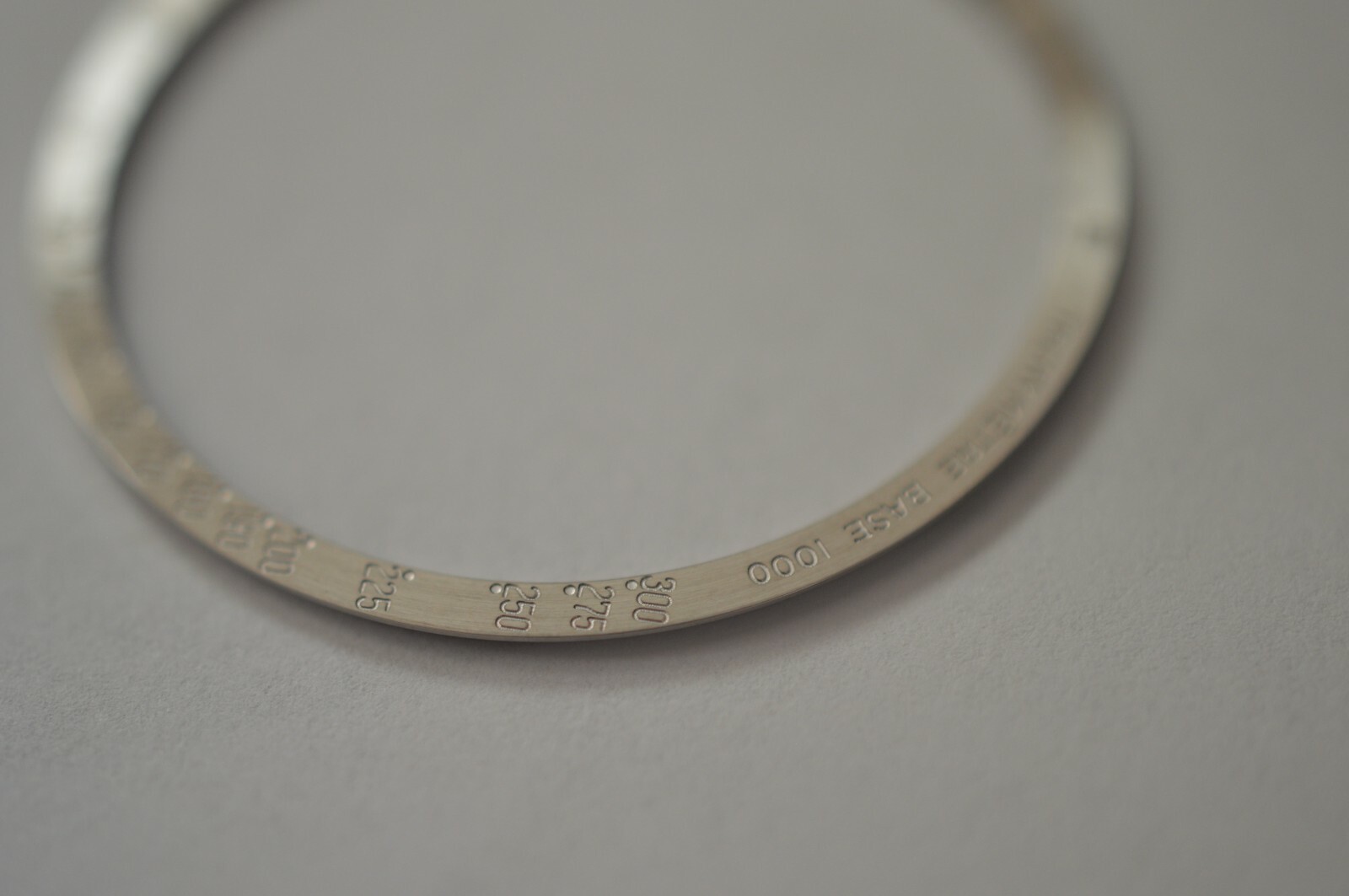 ck2915 Steel DON “Dot Over Ninety/Base 1000” Tachymeter for Omega Speedmaster