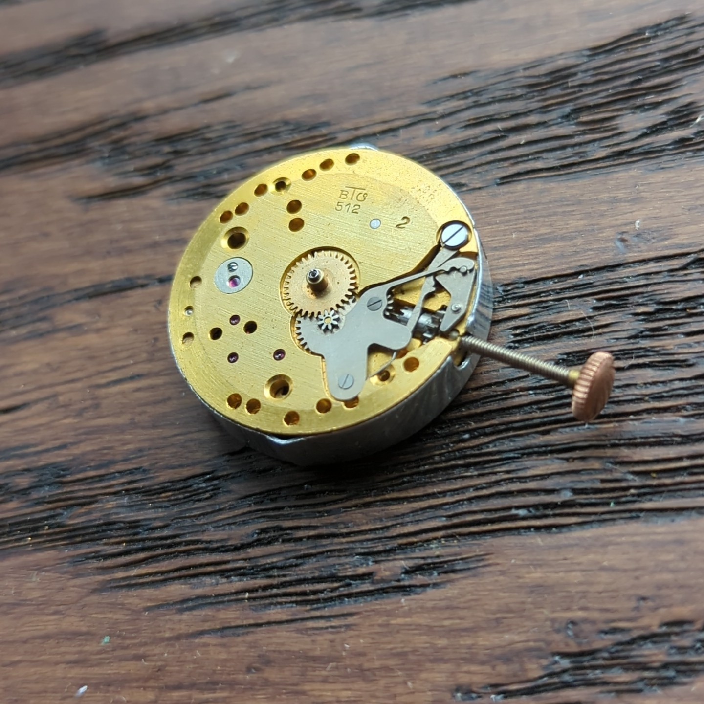 BT Co Damas Beguelin 512 New Old Stock Watch Movement Working (C39)
