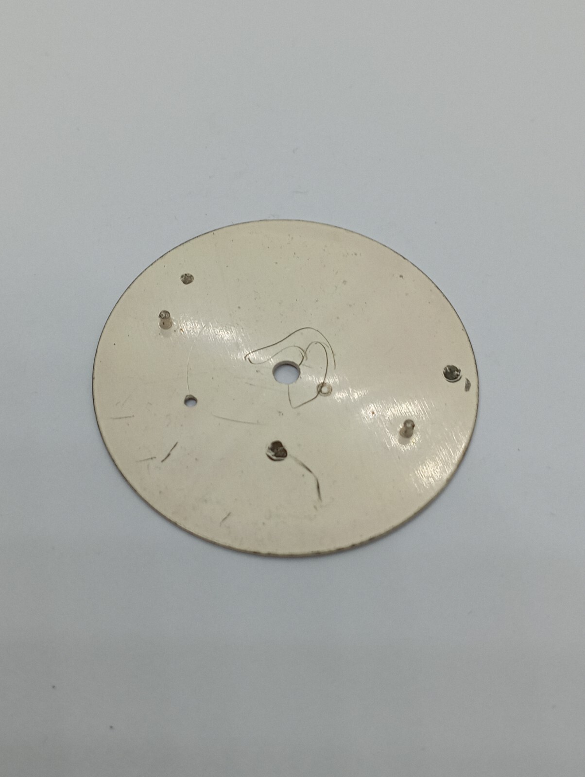 Vintage New NOS DIAL FOR MOLNIJA POCKET WATCH PRECISION MOVEMENT 18 JEWELS USSR