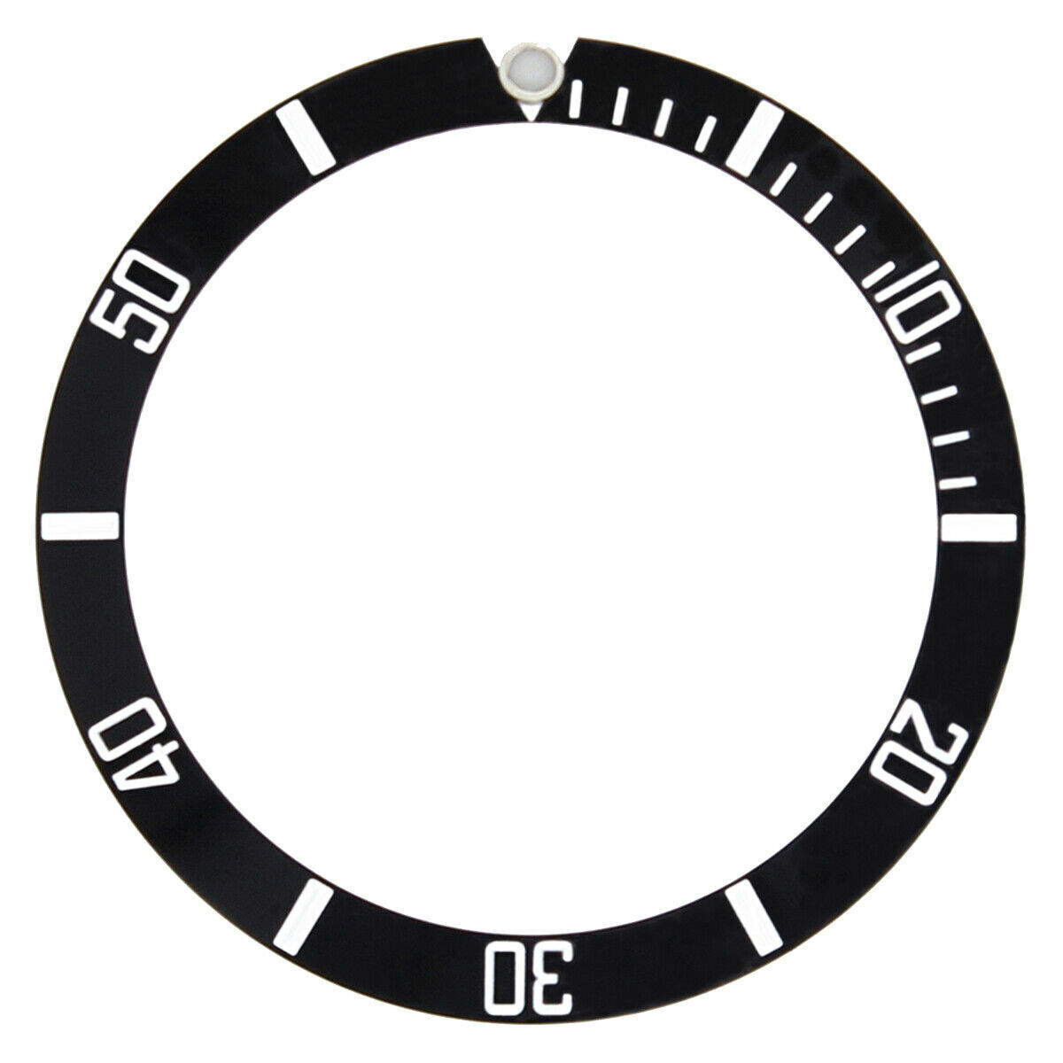 BEZEL INSERT ALUMINUM FOR OLDER ROLEX SEA DWELLER BLACK 1665 TOP QUALITY