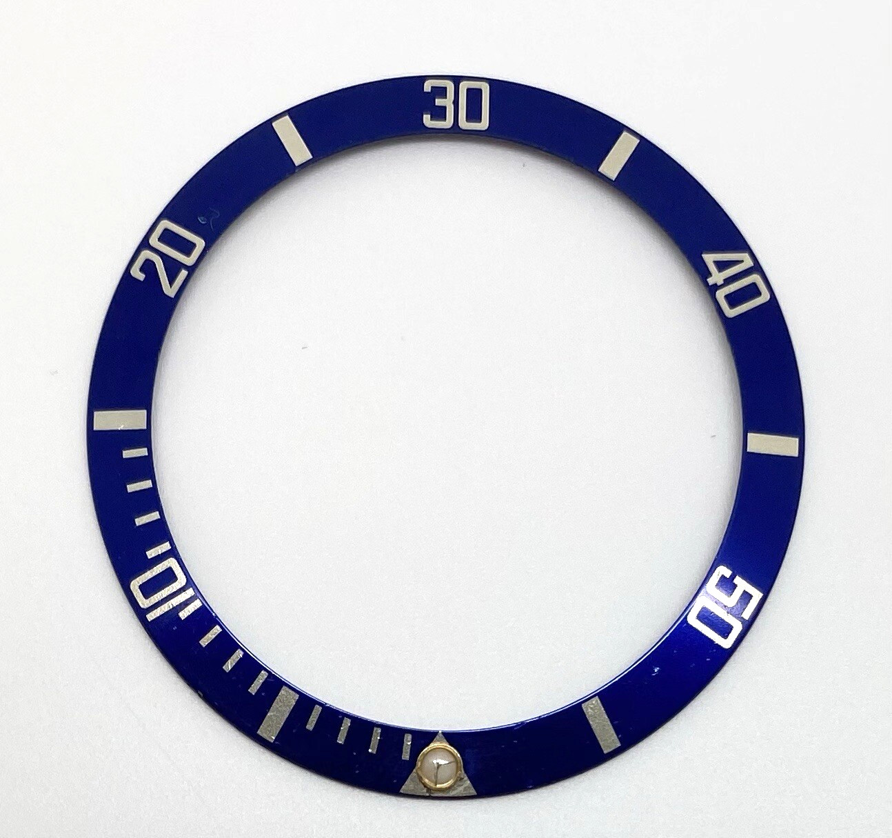 Authentic Rolex Submariner Date 16613 16803 16808 16818 Blue Watch Bezel Insert