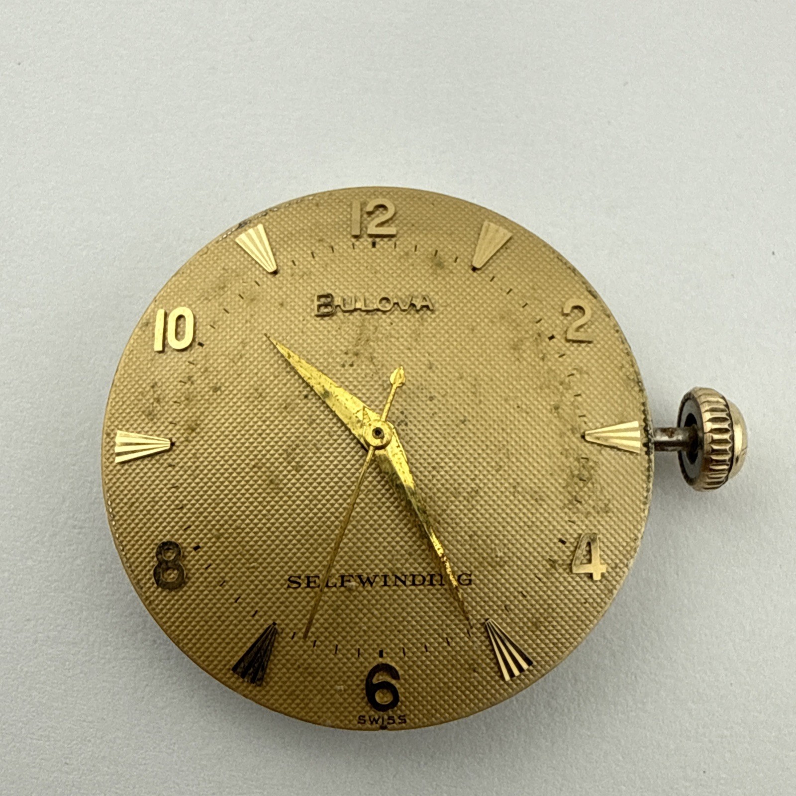 Bulova 10CSC automatic men’s Wristwatch movement – Good Balance Wheel Running
