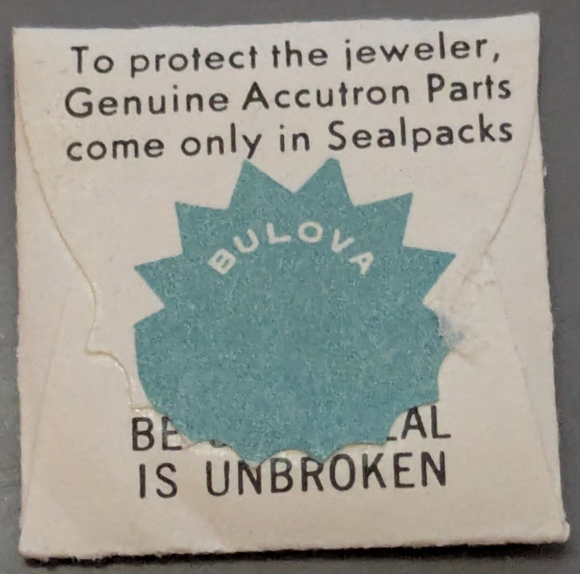 NOS NEW Genuine Bulova Cal. 11AB – # 16C 11.20 mm Female Stem – Watch Part