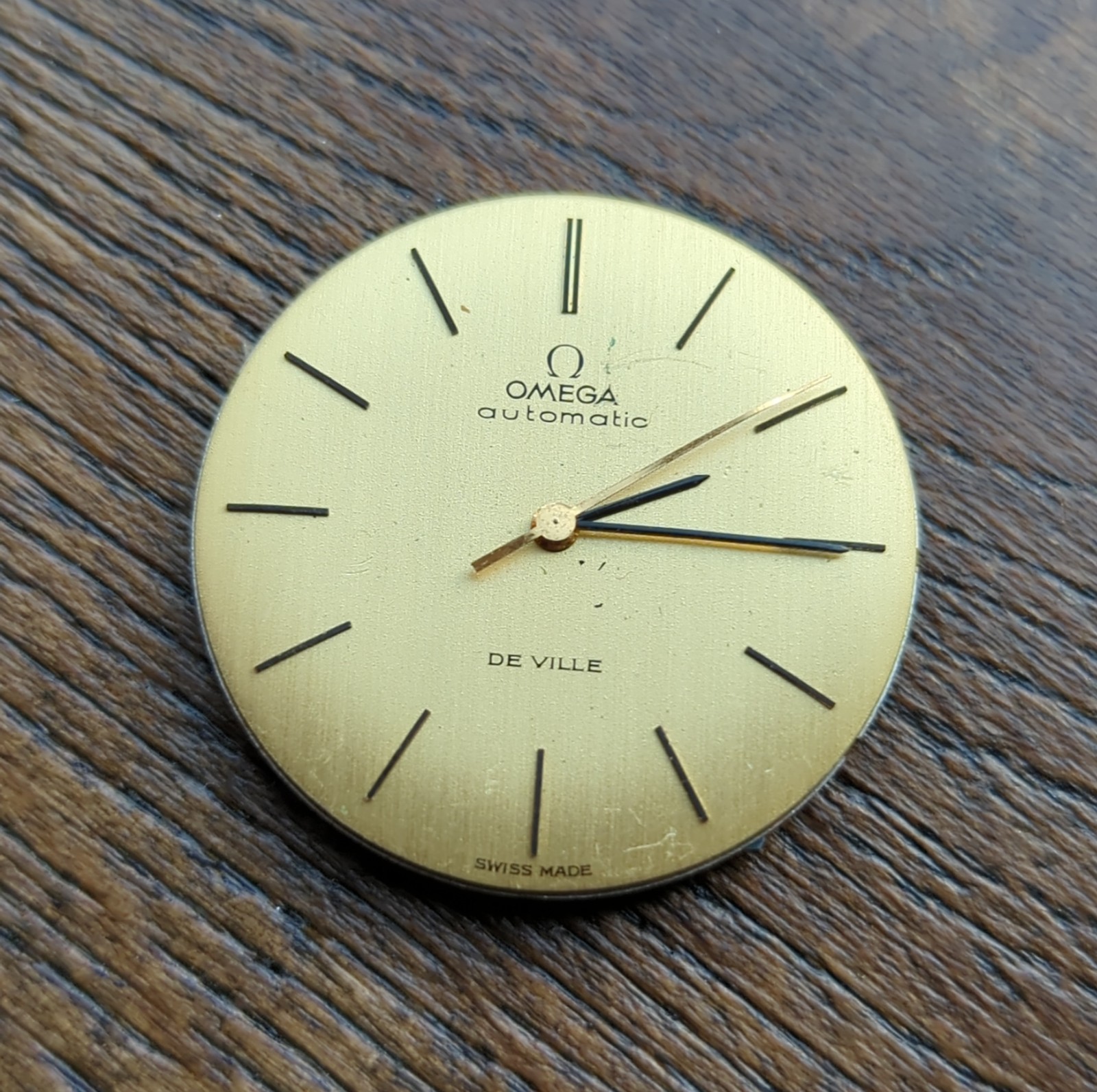 Omega 711 Automatic Watch Movement Working For Projects or Parts (BL22)