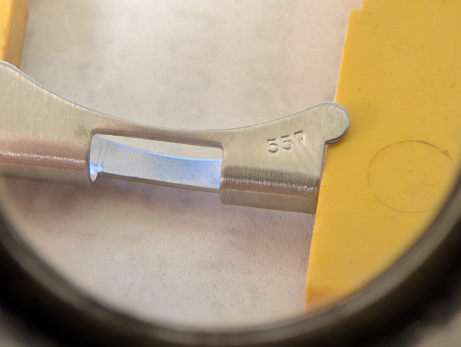 Genuine Rolex END PIECE Steel 557 stamped on it, Model 78350 19mm