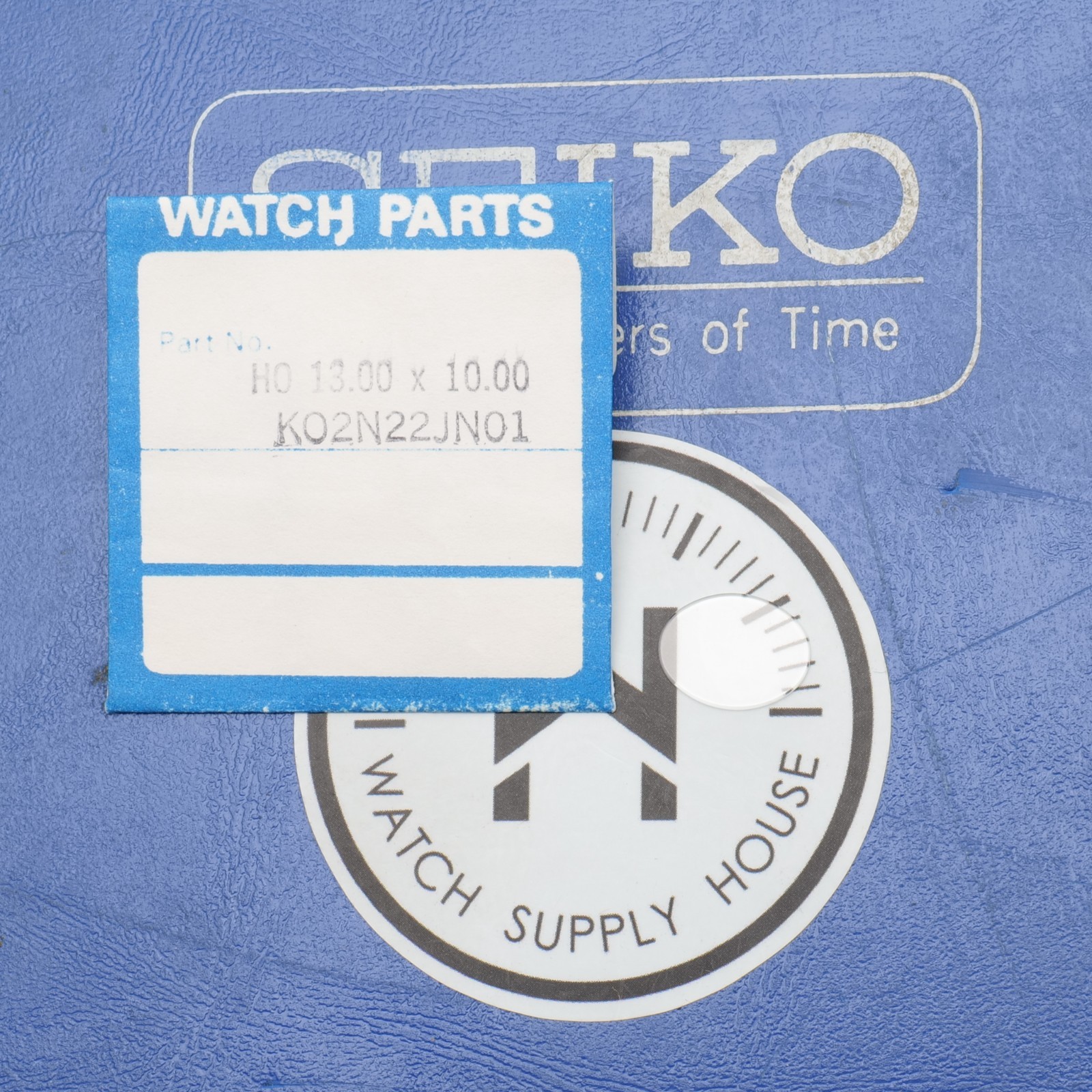 Seiko Original Watch Crystal Part K02N22JN01 Watchmakers New Old Stock (SEKG)