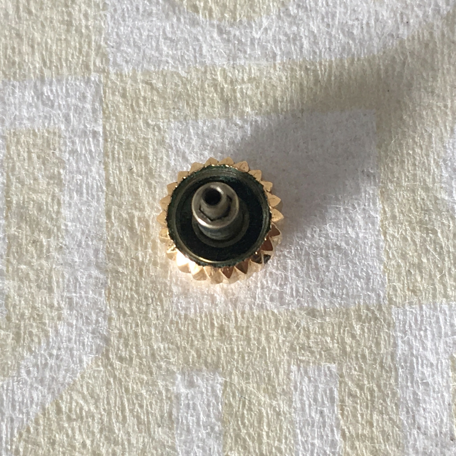 ROLEX BIG BUBBLE OVETTONE 18KT YELLOW GOLD CROSS CROWN 100% GENUINE #W1003