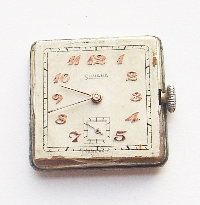 Antique Rary Vintage Swiss SILVANA Womens Watch 1930-1945 Serviced