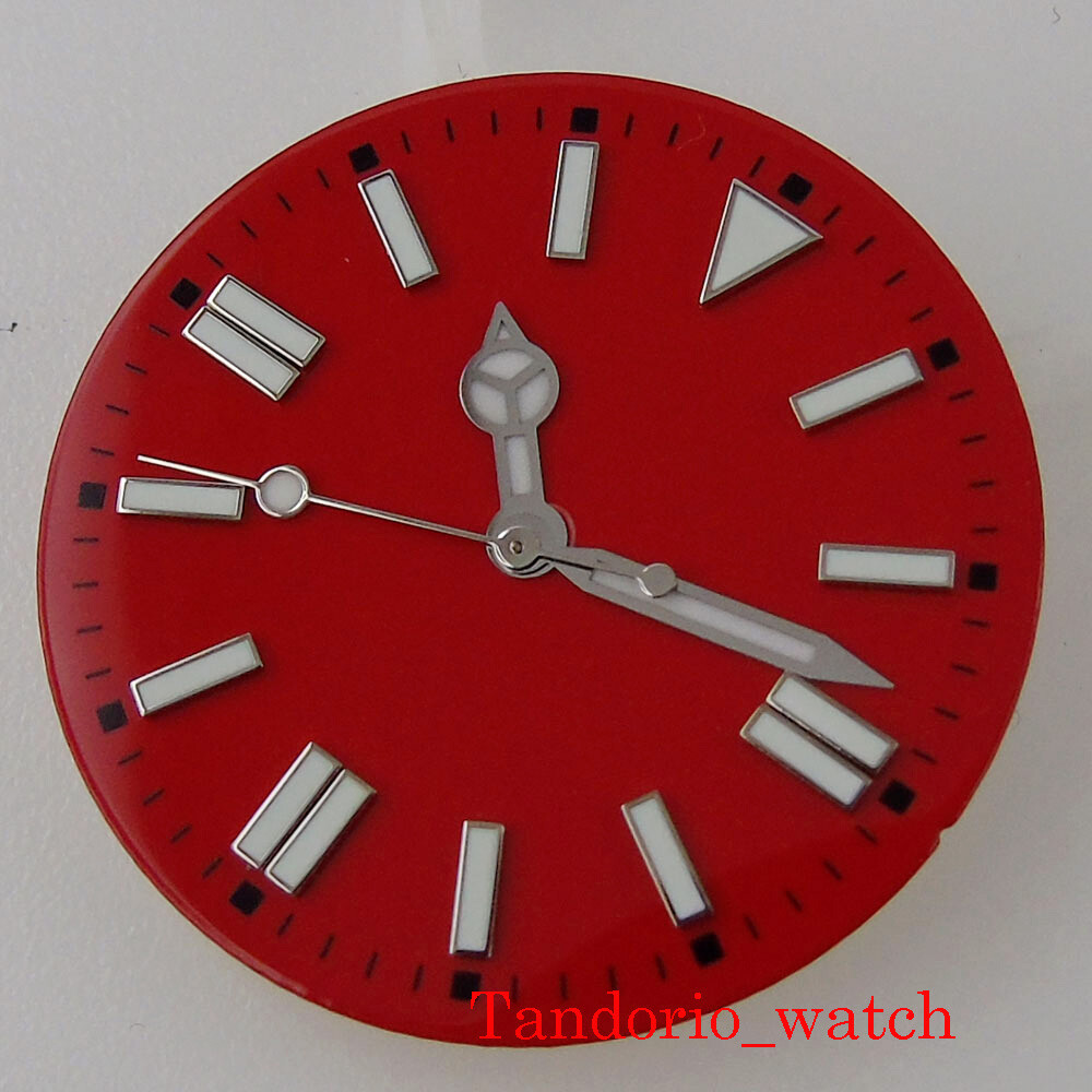 28.5mm/31mm Watch Dial Hands uminous Fit NH35A NH36A MIYOTA 82 ETA DG Movement