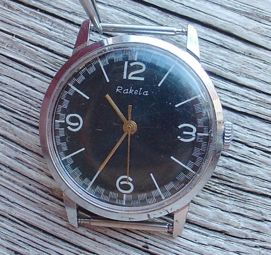 SOVIET RARY RAKETA WATCH FIRST CLASS “2609.1” MOV. 17 jewels Servised