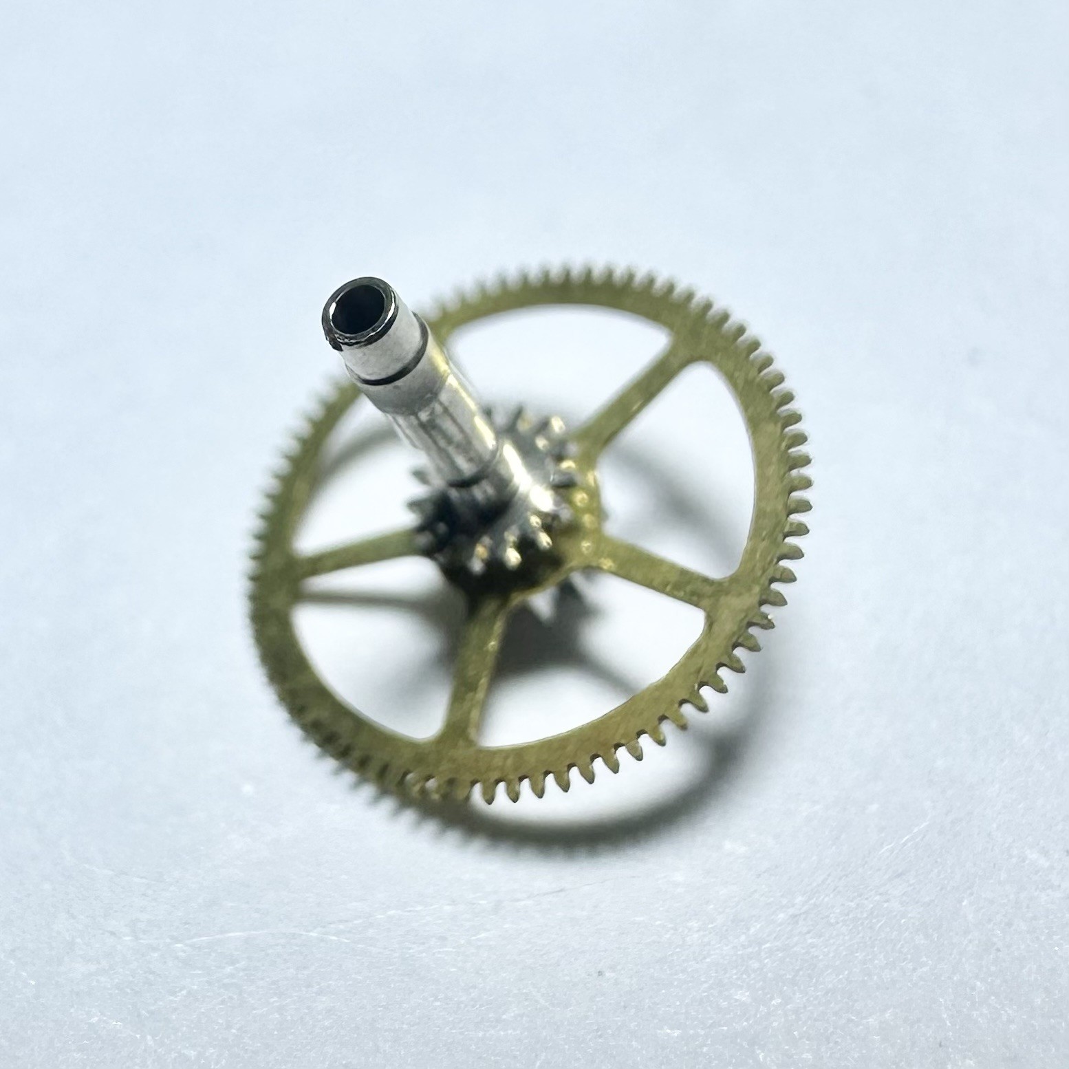 224 805 NOS CENTER WHEEL & PINION WITH CANNON PINION FOR SEIKO 4006 BELLMATIC