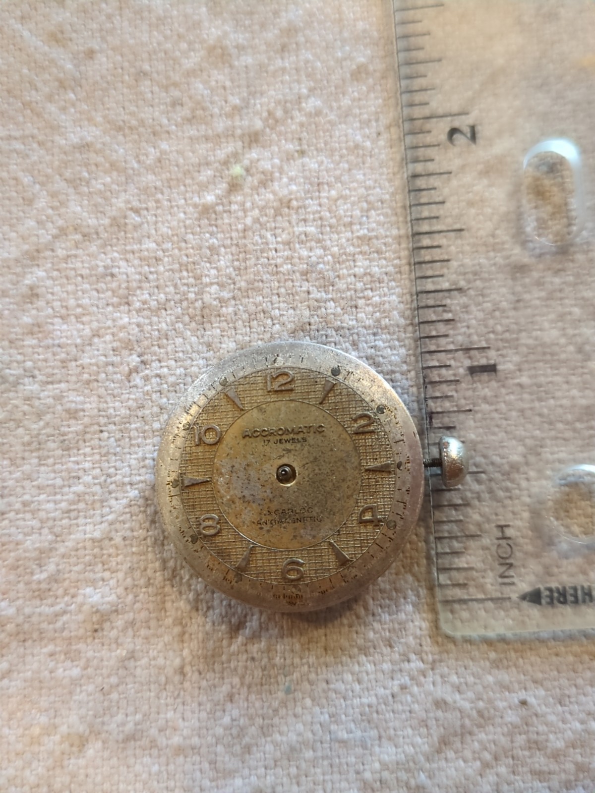 Lot Of 15 Watch Vintage Movements. Accromatic, Invicta, Latham, Dwelsa, Monarch!