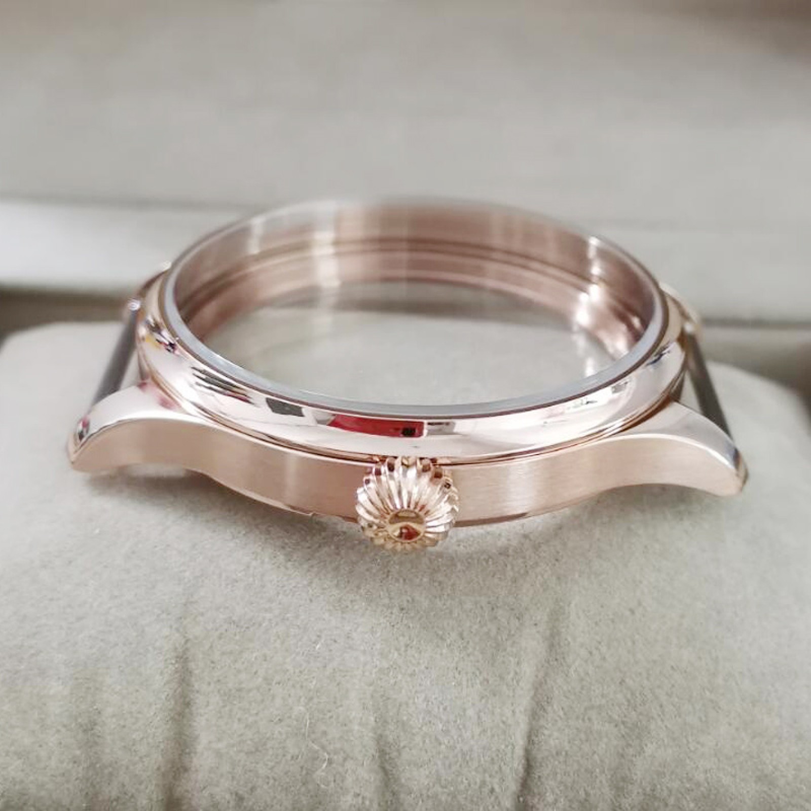 44mm Watch Case For ETA 6497 6498 Seagull ST3600 ST3621 Hand Winding Movement k