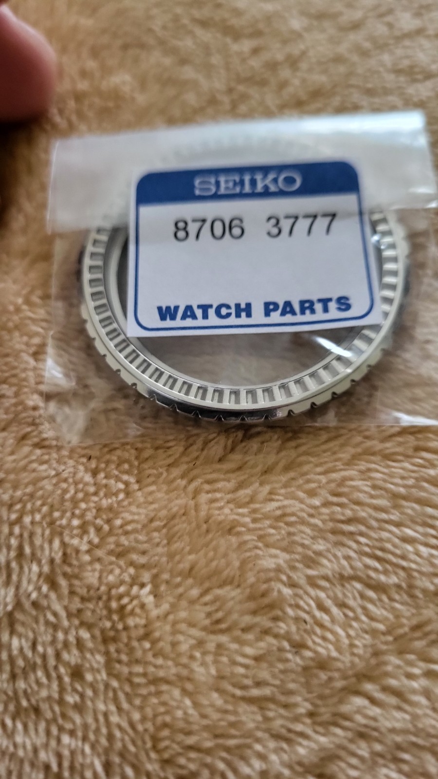 Seiko Bezel. King Turtle Bezel. Brand New. SRPG19. Genuine Part. Diver Watch.